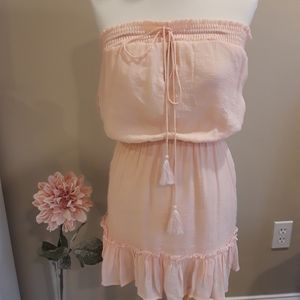 SUGAR & CREAM NWOT Boho Dress Keyhole Front